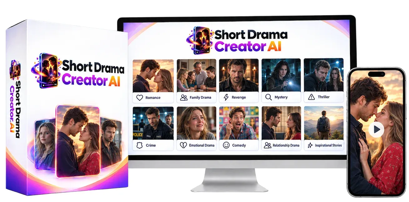 Short Drama Creator AI PLR - AI storytelling prompts